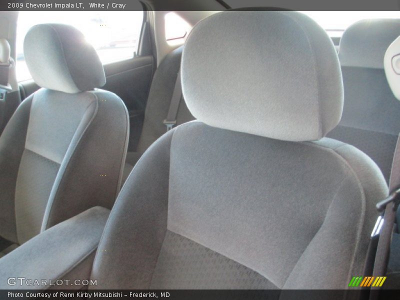 White / Gray 2009 Chevrolet Impala LT