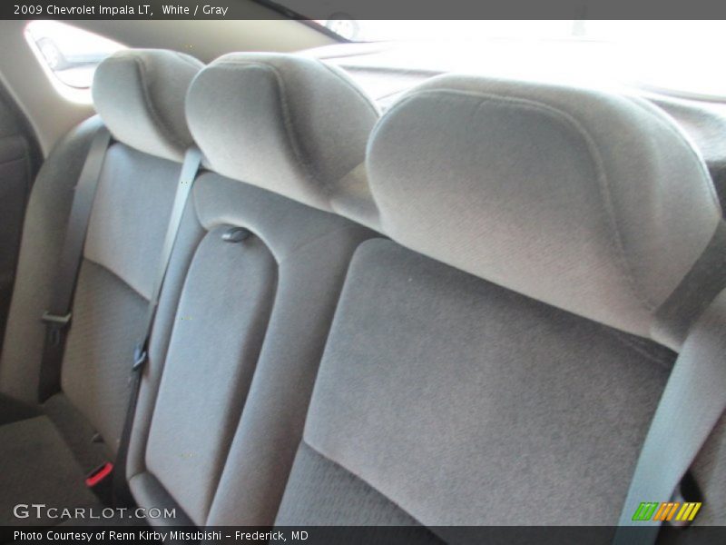 White / Gray 2009 Chevrolet Impala LT