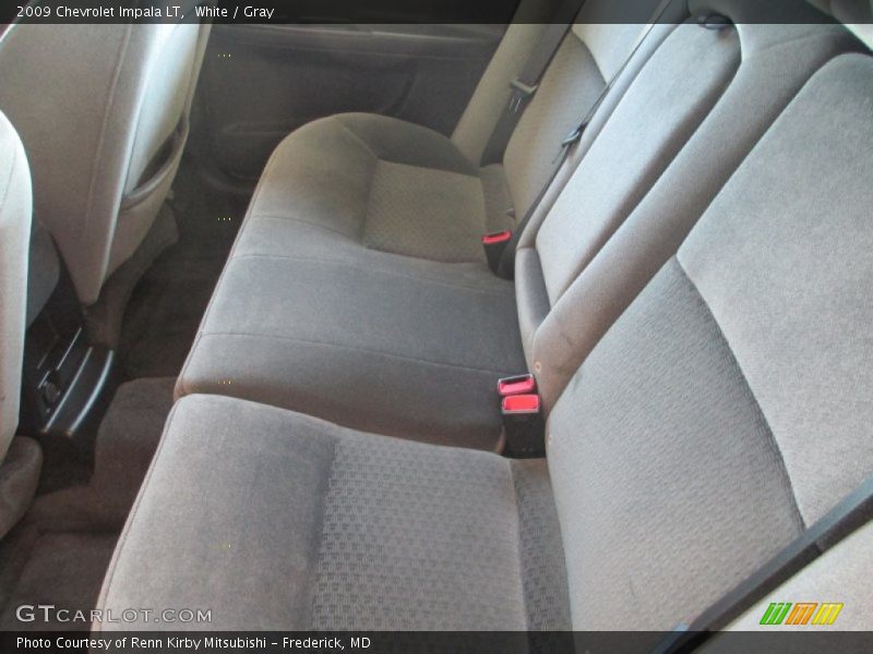 White / Gray 2009 Chevrolet Impala LT