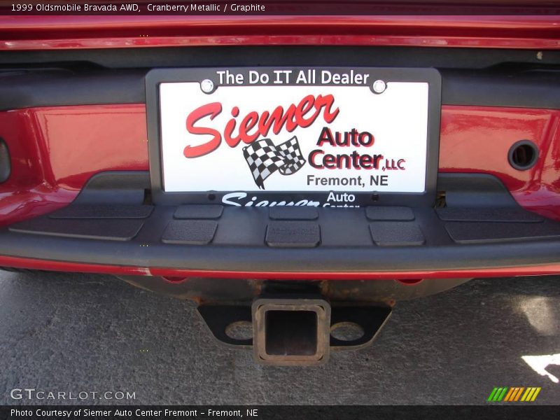 Cranberry Metallic / Graphite 1999 Oldsmobile Bravada AWD