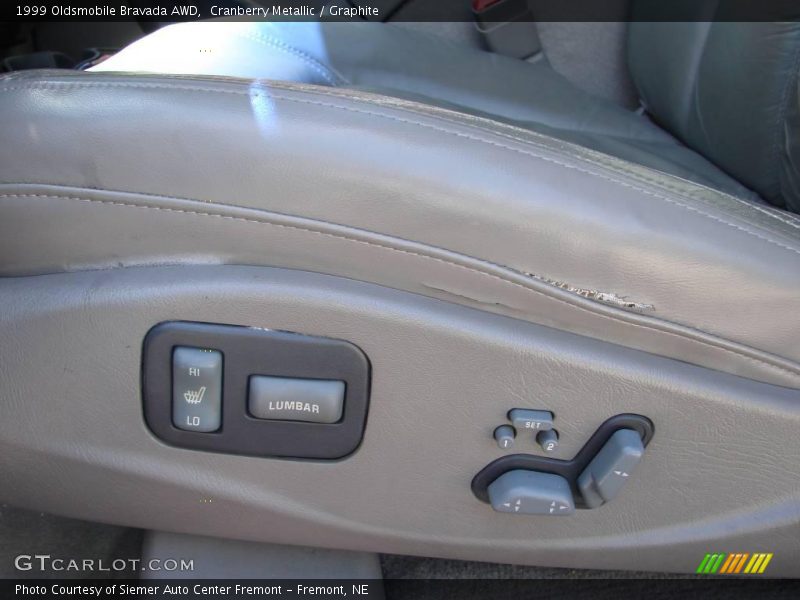 Cranberry Metallic / Graphite 1999 Oldsmobile Bravada AWD