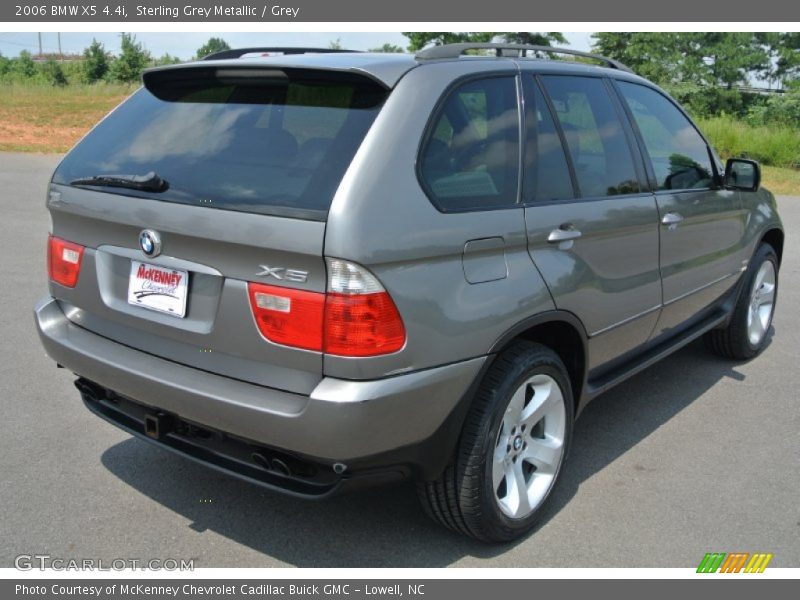 Sterling Grey Metallic / Grey 2006 BMW X5 4.4i