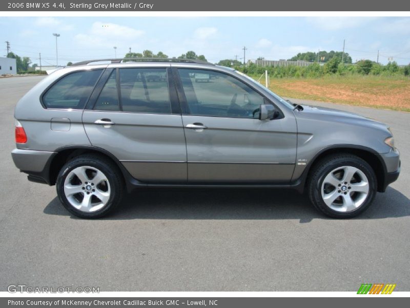 Sterling Grey Metallic / Grey 2006 BMW X5 4.4i