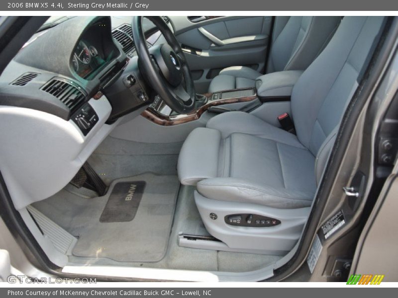 Sterling Grey Metallic / Grey 2006 BMW X5 4.4i