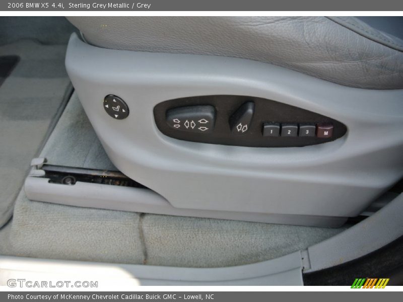 Sterling Grey Metallic / Grey 2006 BMW X5 4.4i
