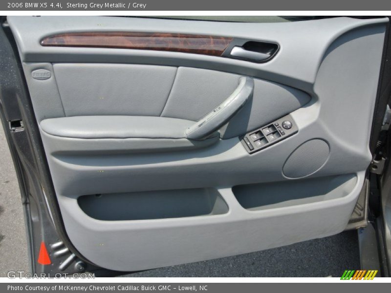 Sterling Grey Metallic / Grey 2006 BMW X5 4.4i