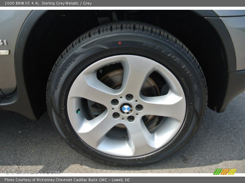 Sterling Grey Metallic / Grey 2006 BMW X5 4.4i