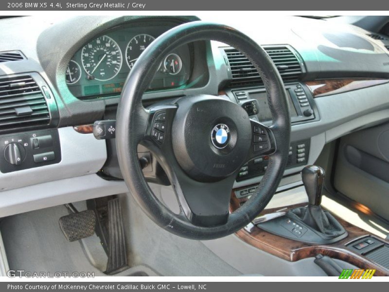 Sterling Grey Metallic / Grey 2006 BMW X5 4.4i