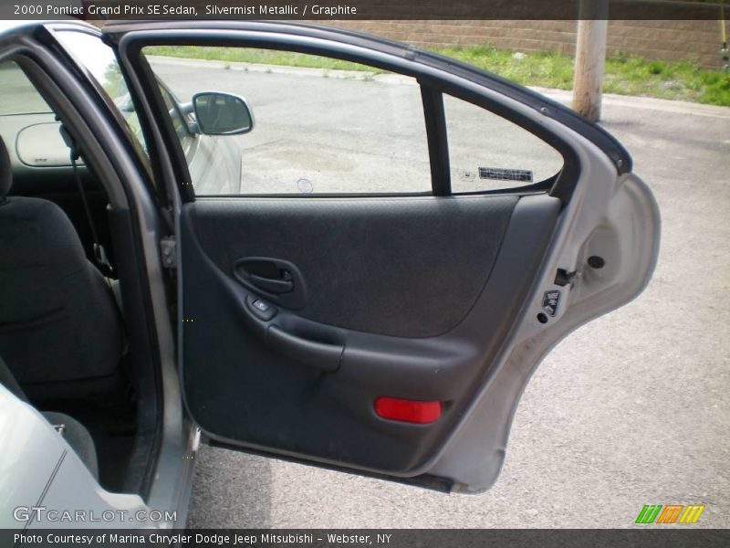 Silvermist Metallic / Graphite 2000 Pontiac Grand Prix SE Sedan