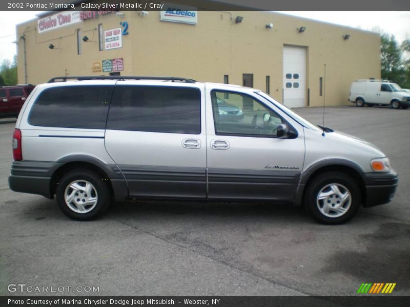 Galaxy Silver Metallic / Gray 2002 Pontiac Montana