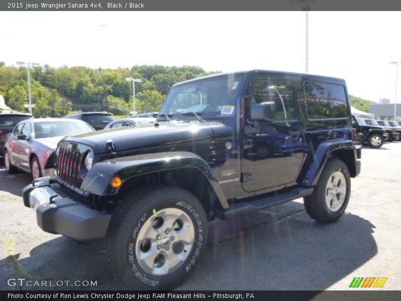 Black / Black 2015 Jeep Wrangler Sahara 4x4