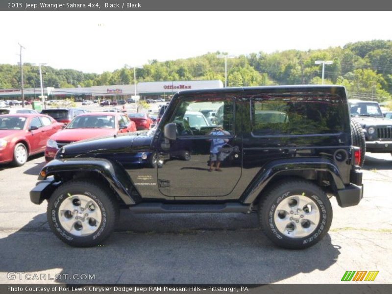 Black / Black 2015 Jeep Wrangler Sahara 4x4