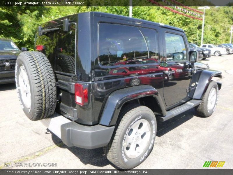 Black / Black 2015 Jeep Wrangler Sahara 4x4