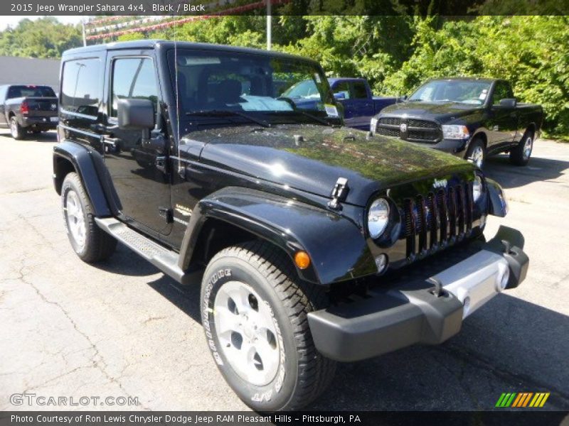 Black / Black 2015 Jeep Wrangler Sahara 4x4