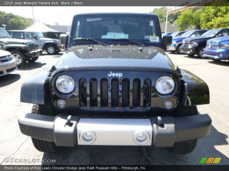 Black / Black 2015 Jeep Wrangler Sahara 4x4