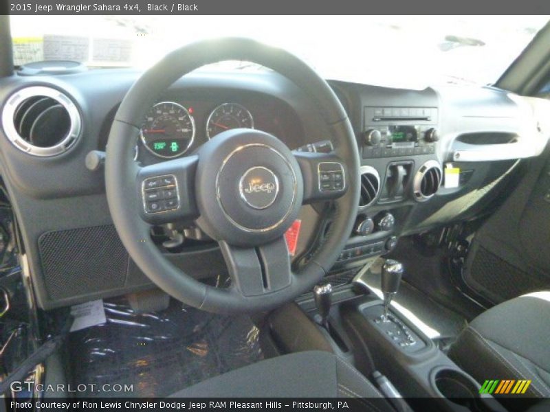 Black / Black 2015 Jeep Wrangler Sahara 4x4