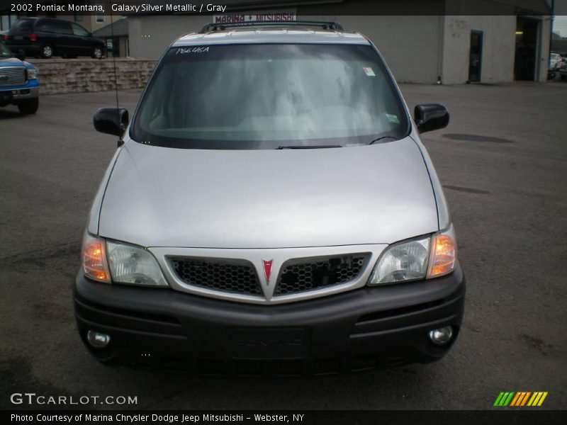 Galaxy Silver Metallic / Gray 2002 Pontiac Montana