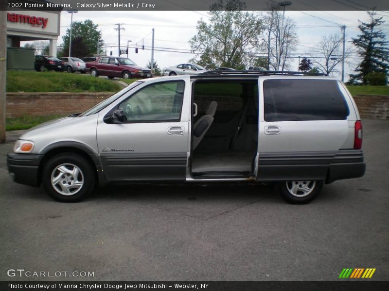 Galaxy Silver Metallic / Gray 2002 Pontiac Montana