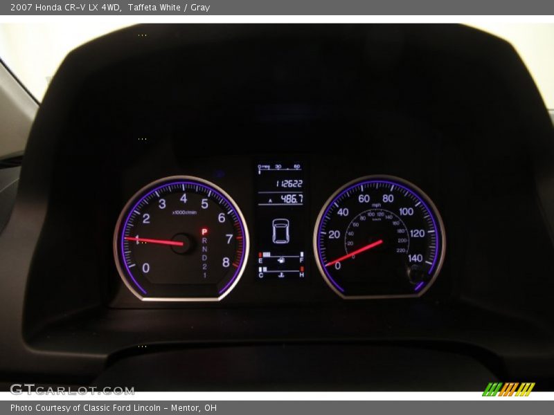  2007 CR-V LX 4WD LX 4WD Gauges