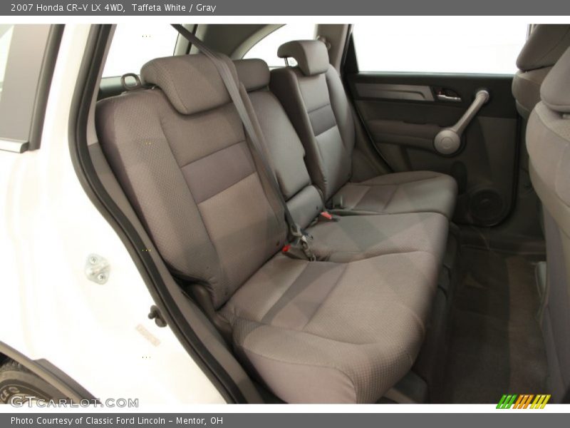 Rear Seat of 2007 CR-V LX 4WD