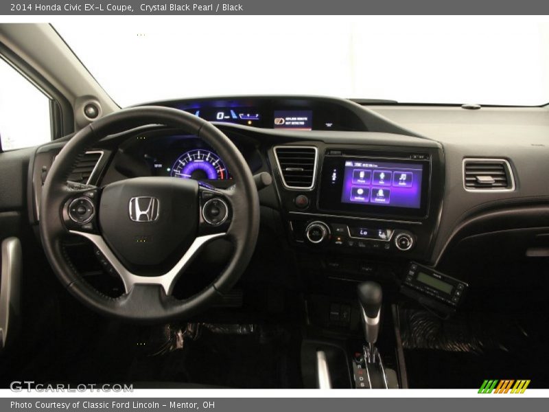 Dashboard of 2014 Civic EX-L Coupe