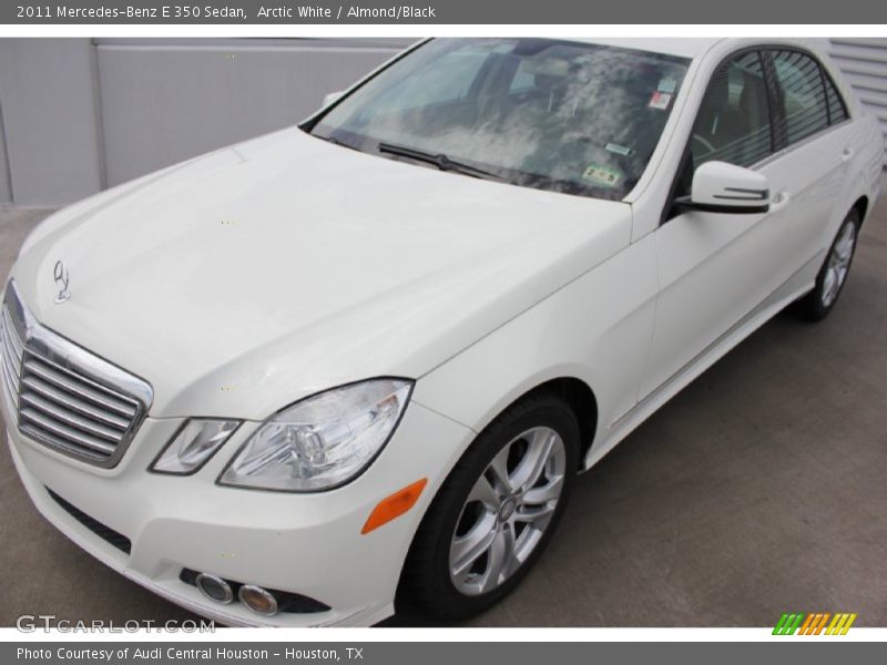 Arctic White / Almond/Black 2011 Mercedes-Benz E 350 Sedan