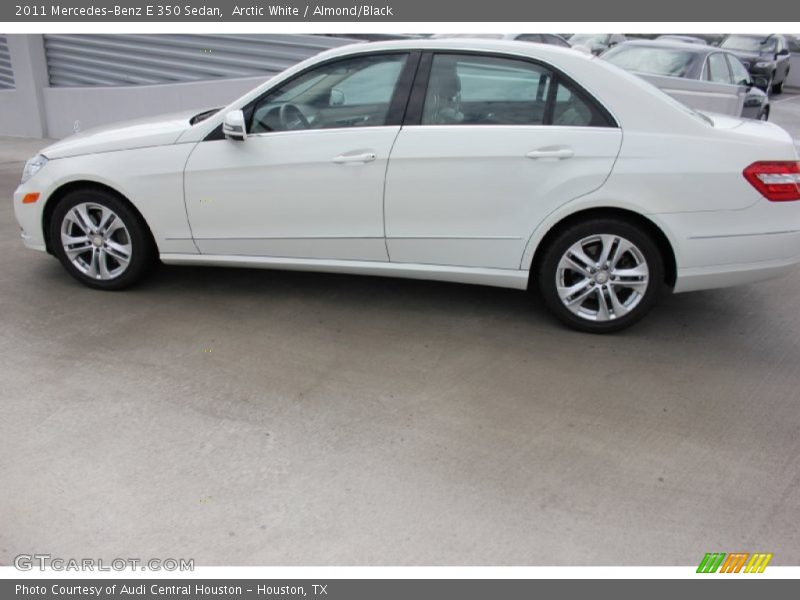 Arctic White / Almond/Black 2011 Mercedes-Benz E 350 Sedan