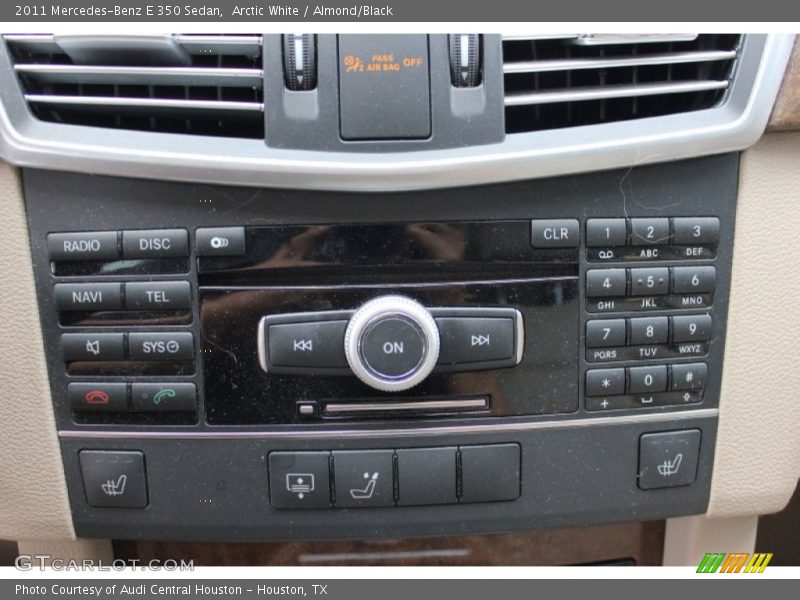 Arctic White / Almond/Black 2011 Mercedes-Benz E 350 Sedan