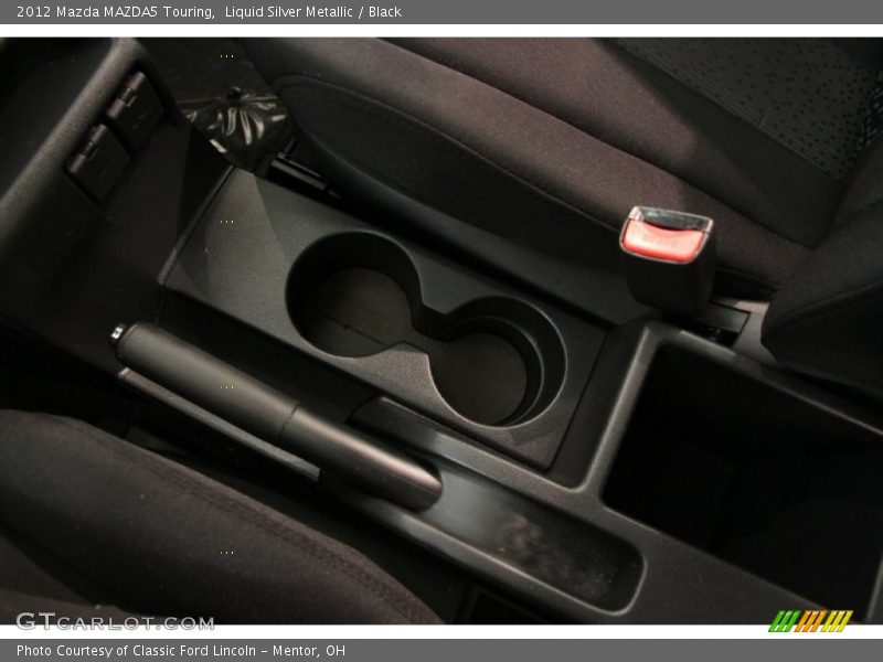 Liquid Silver Metallic / Black 2012 Mazda MAZDA5 Touring