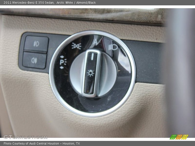 Arctic White / Almond/Black 2011 Mercedes-Benz E 350 Sedan