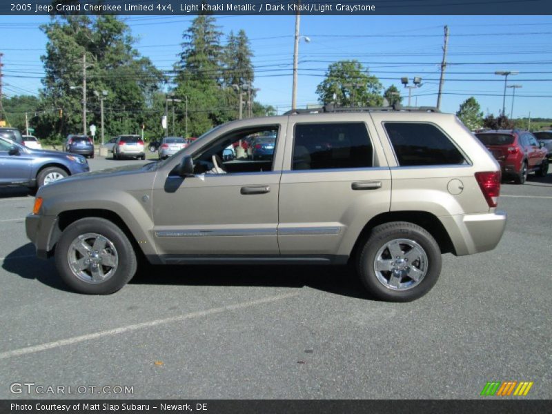 Light Khaki Metallic / Dark Khaki/Light Graystone 2005 Jeep Grand Cherokee Limited 4x4