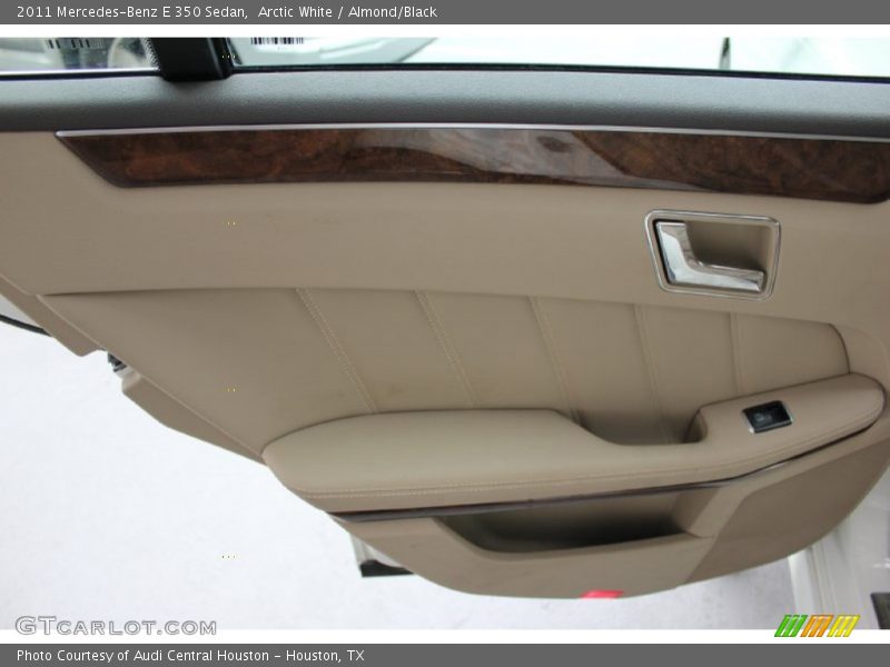 Arctic White / Almond/Black 2011 Mercedes-Benz E 350 Sedan
