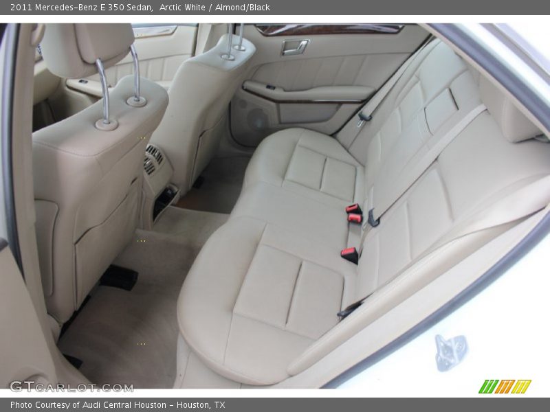 Arctic White / Almond/Black 2011 Mercedes-Benz E 350 Sedan