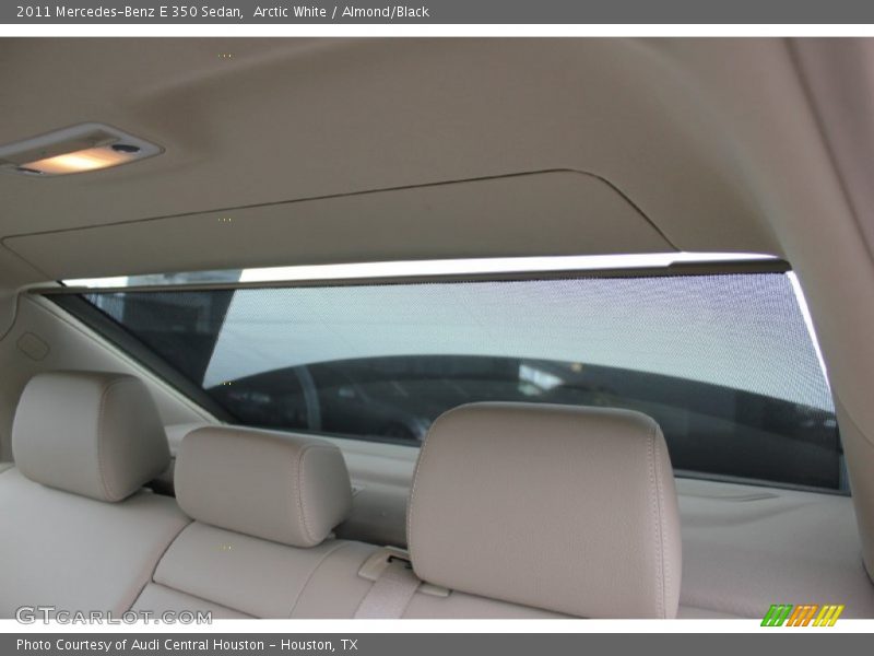 Arctic White / Almond/Black 2011 Mercedes-Benz E 350 Sedan