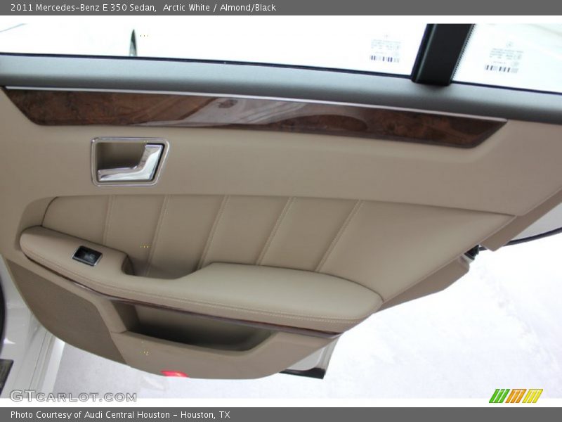 Arctic White / Almond/Black 2011 Mercedes-Benz E 350 Sedan