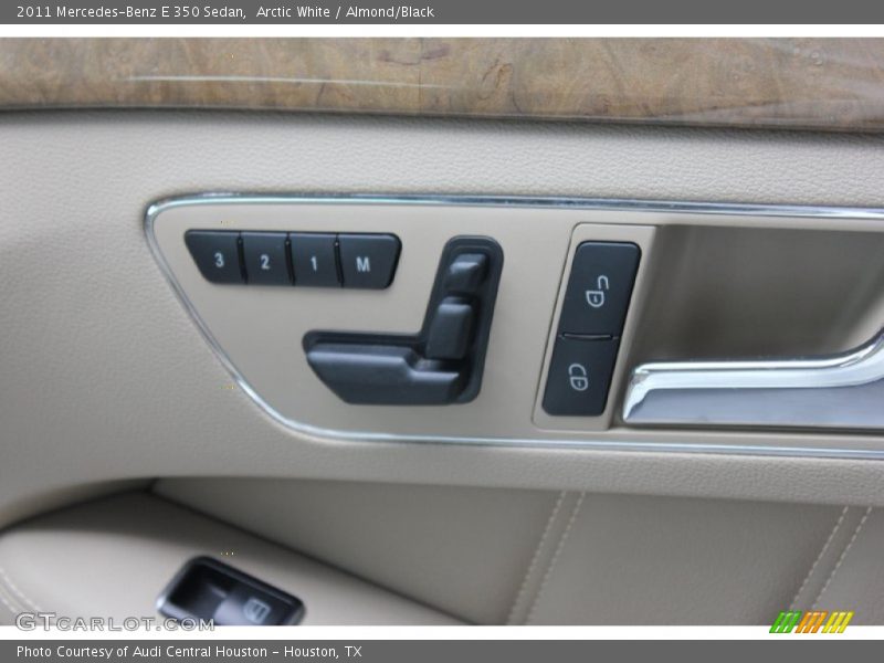 Arctic White / Almond/Black 2011 Mercedes-Benz E 350 Sedan