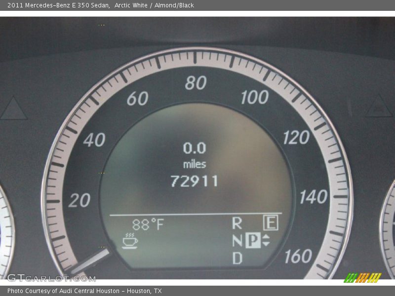 Arctic White / Almond/Black 2011 Mercedes-Benz E 350 Sedan
