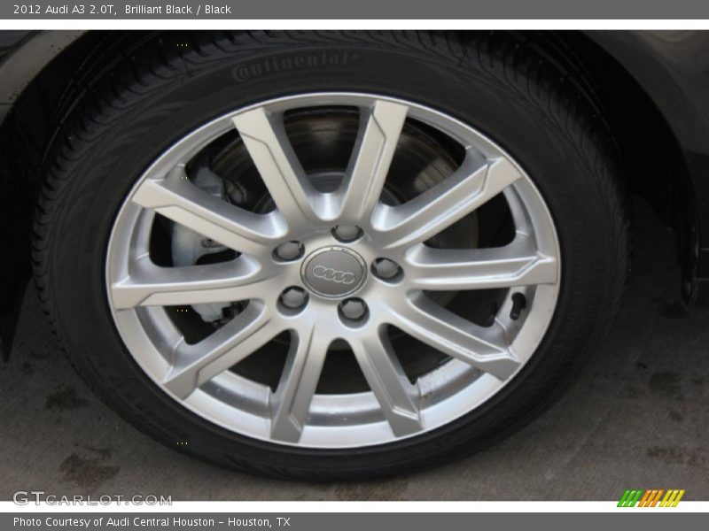 Brilliant Black / Black 2012 Audi A3 2.0T