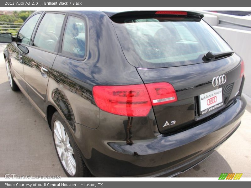 Brilliant Black / Black 2012 Audi A3 2.0T