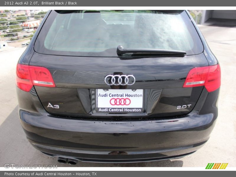 Brilliant Black / Black 2012 Audi A3 2.0T