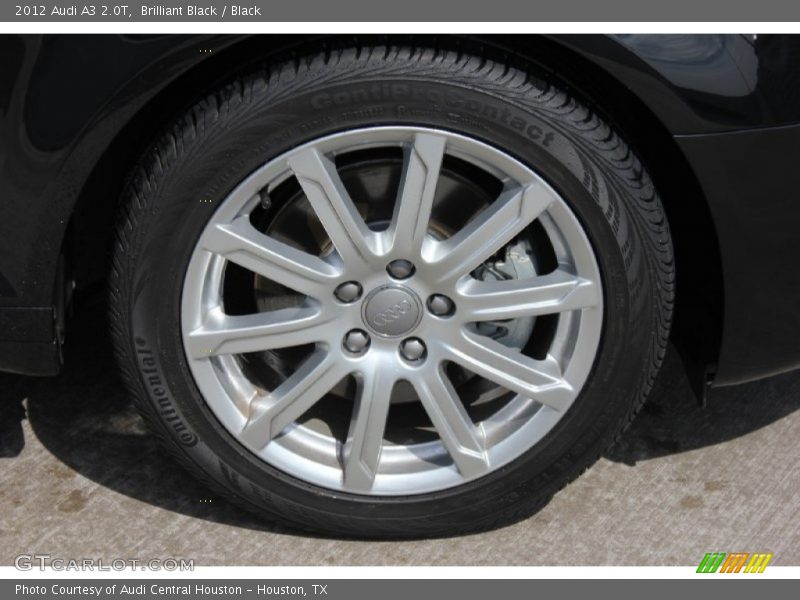 Brilliant Black / Black 2012 Audi A3 2.0T