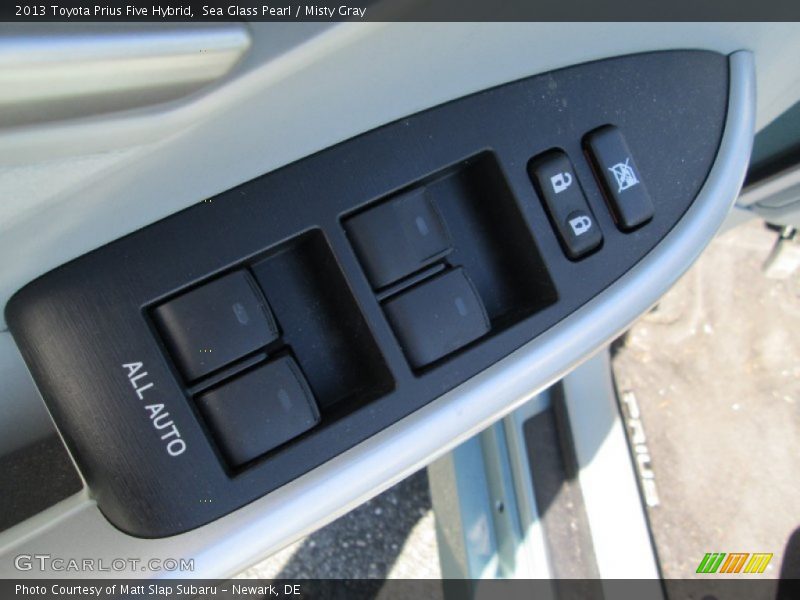 Sea Glass Pearl / Misty Gray 2013 Toyota Prius Five Hybrid
