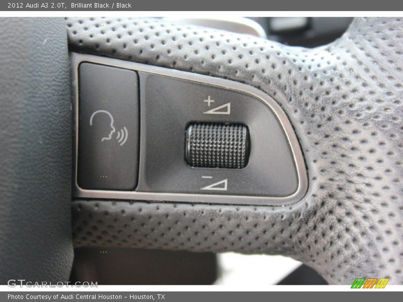 Brilliant Black / Black 2012 Audi A3 2.0T
