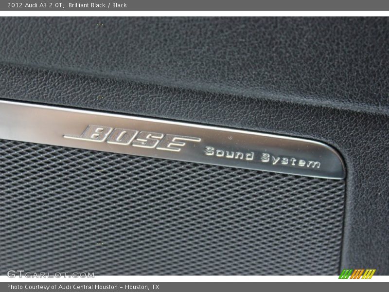 Brilliant Black / Black 2012 Audi A3 2.0T