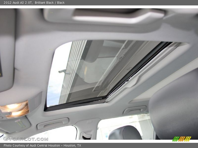Brilliant Black / Black 2012 Audi A3 2.0T