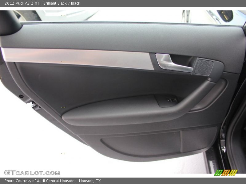 Brilliant Black / Black 2012 Audi A3 2.0T