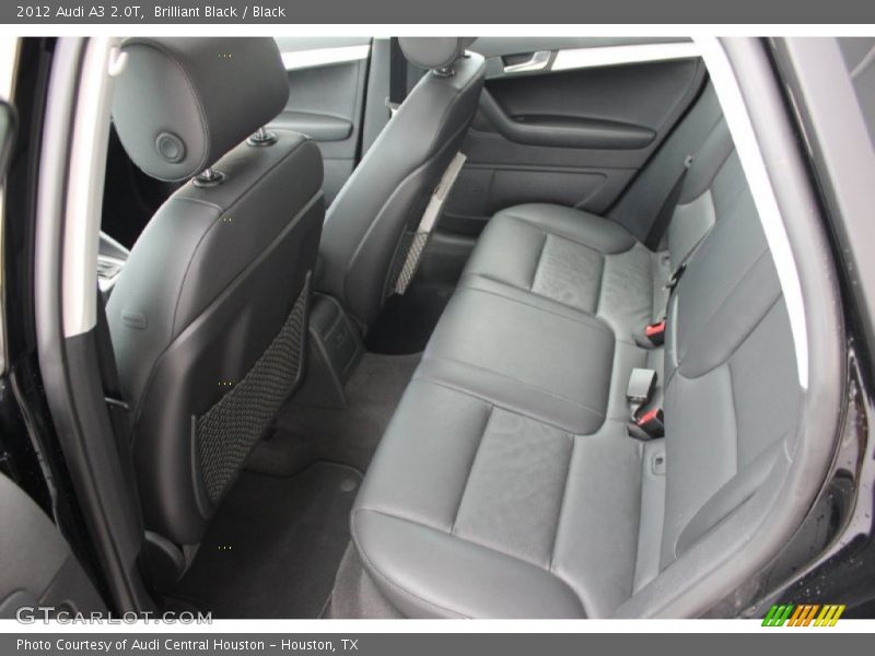 Brilliant Black / Black 2012 Audi A3 2.0T