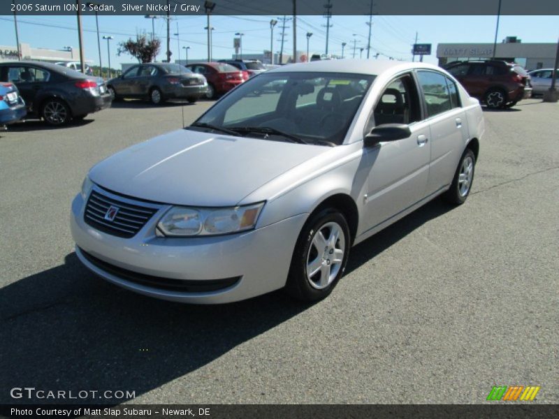 Silver Nickel / Gray 2006 Saturn ION 2 Sedan