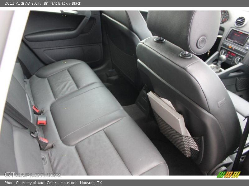 Brilliant Black / Black 2012 Audi A3 2.0T