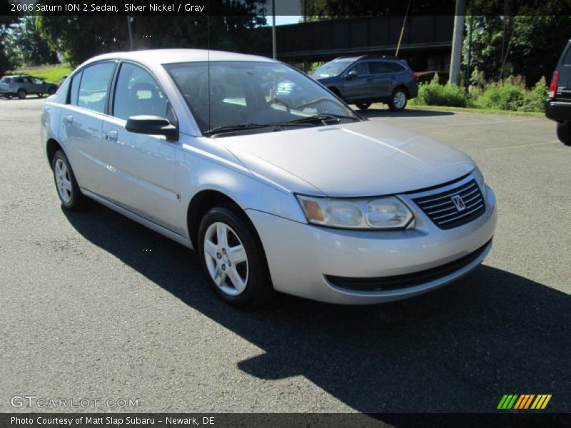 Silver Nickel / Gray 2006 Saturn ION 2 Sedan